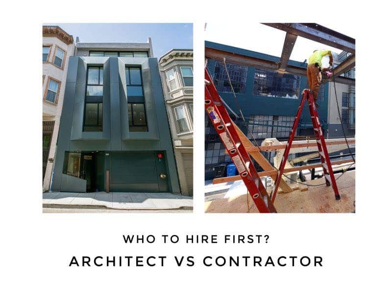 Image: who to hire first, architect or contractor